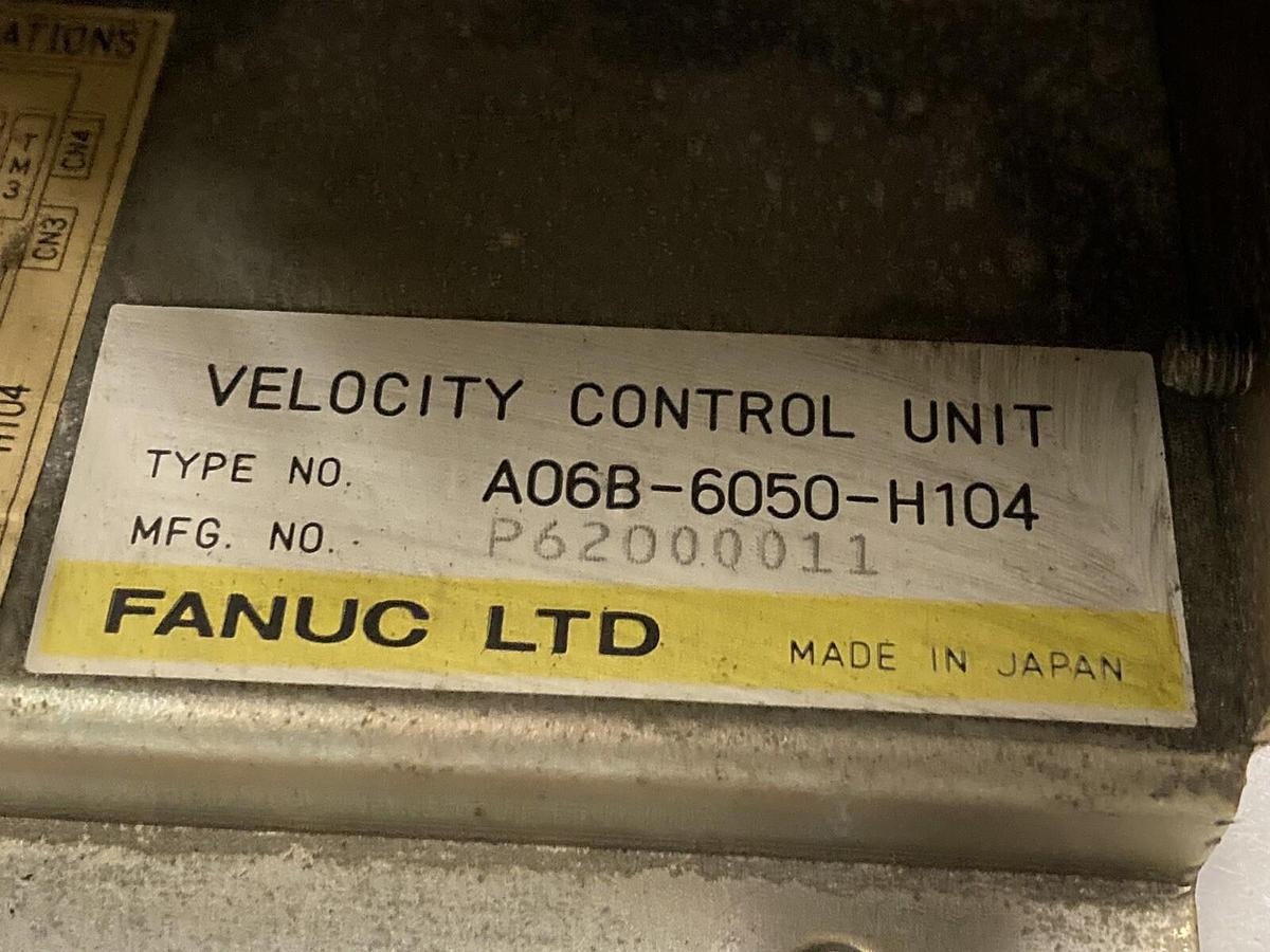 Used Fanuc,A06B-6050-H104,Servo Drive