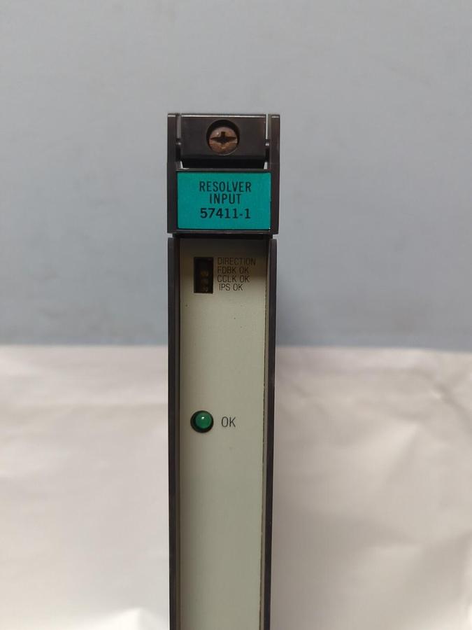 Used RELIANCE ELECTRIC,57411-2A,RESOLVER INPUT MODULE