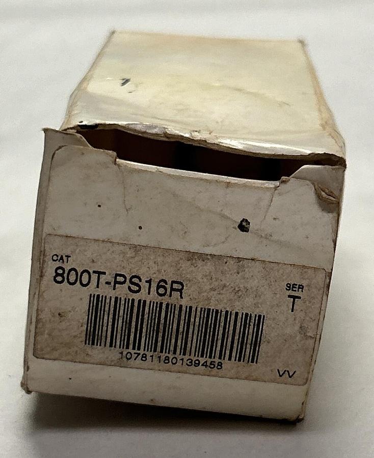 ALLEN BRADLEY,800T-PS16R,RED PILOT LIGHT NOS