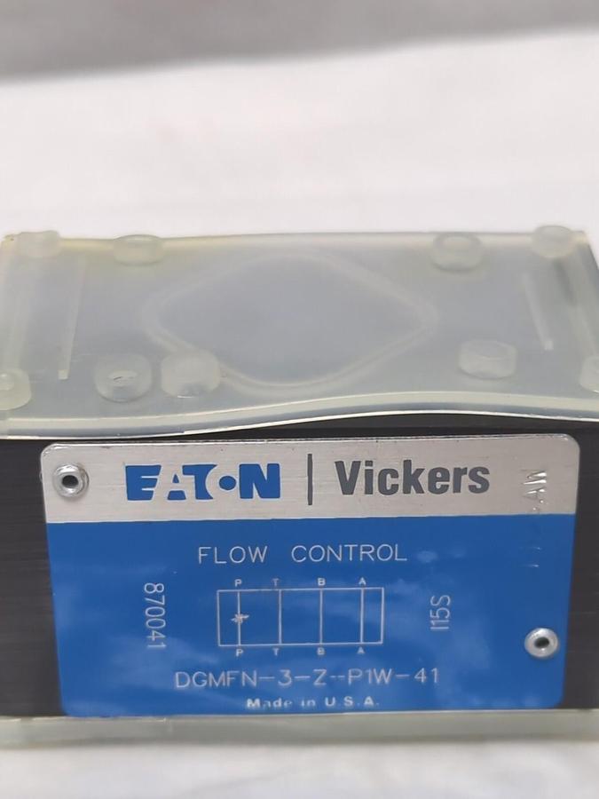 EATON VICKERS,DGMFN-3-Z-P1W-41,FLOW CONTROL VALVE NOS
