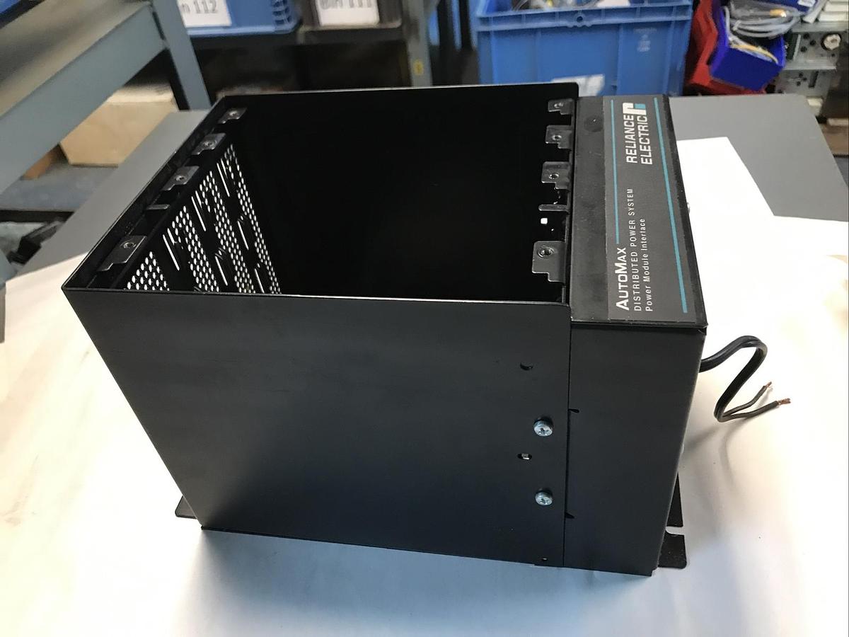 Used Reliance,805401-1S DC,Power Module Interface Rack 4 Slots with Fan