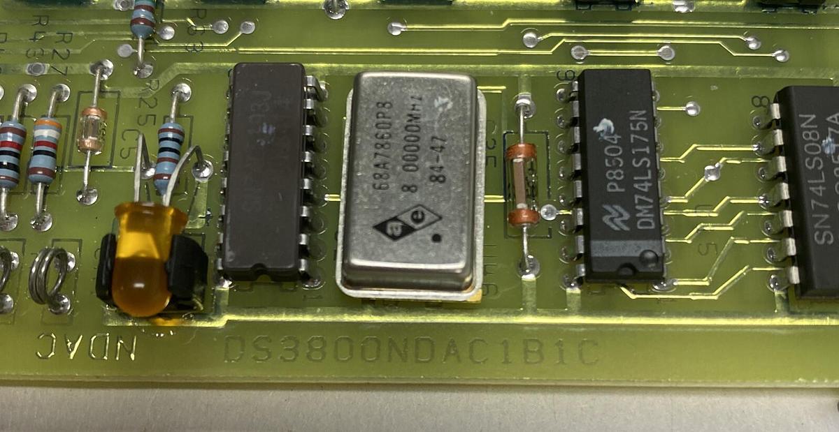 Used GENERAL ELECTRIC,DS3800NDAC1B1C,ANALOG OUTPUT CARD