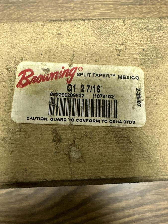 Browning,Q1 2 7/16,Split Taper Bushing