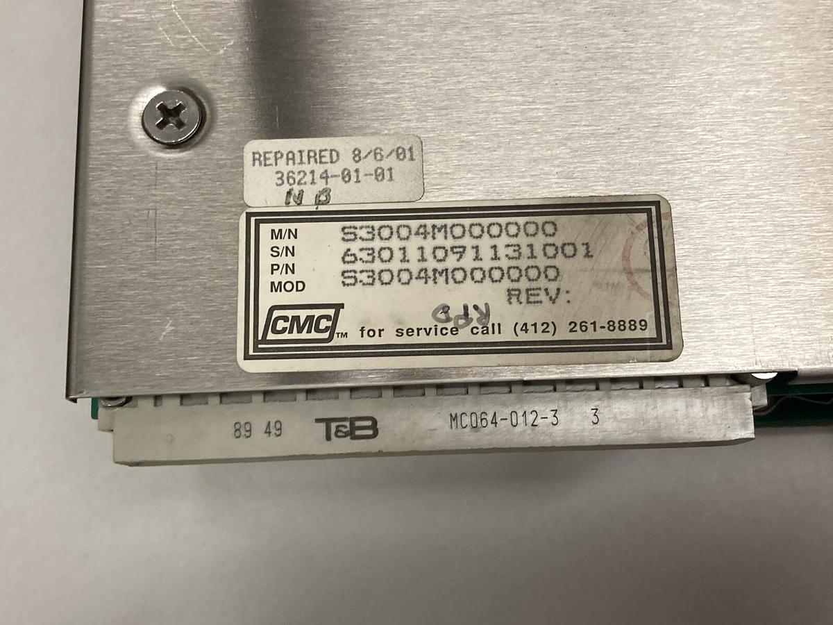 CMC,S3004M000000,Micro-Processor Servo Drive