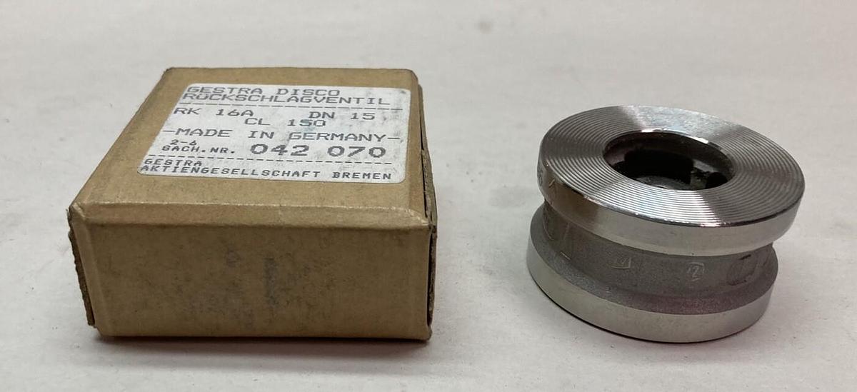 Gestra Disco,RK 16A DN 15,Check Valve