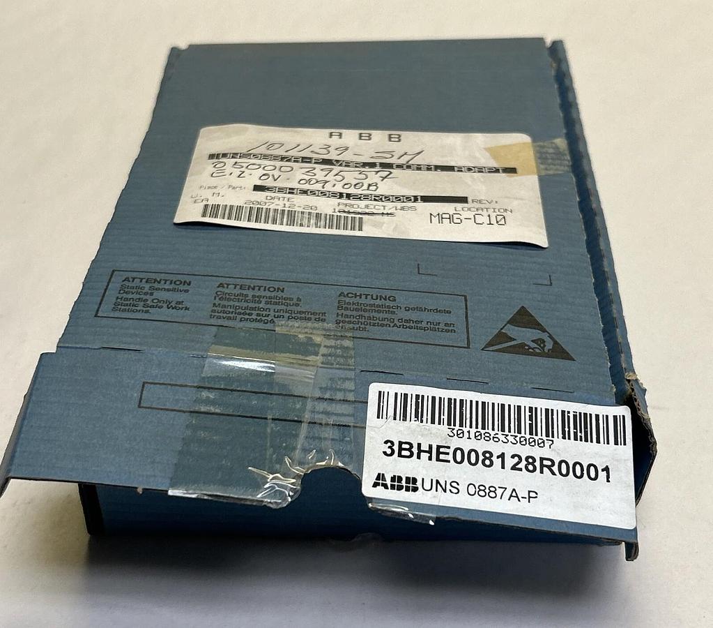 ABB,3BHE008128R0001,COMMUNVATION ADAPTER CIRCUIT BOARD NOS