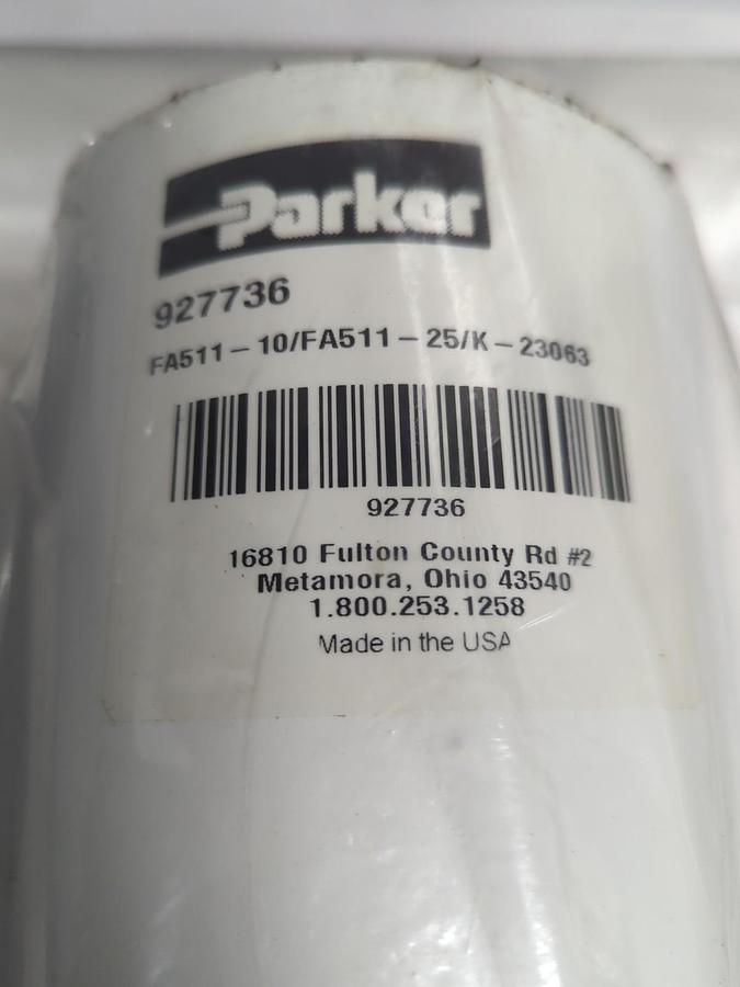 PARKER,927736,HYDRAULIC FILTER WITH O-RINGS NOS