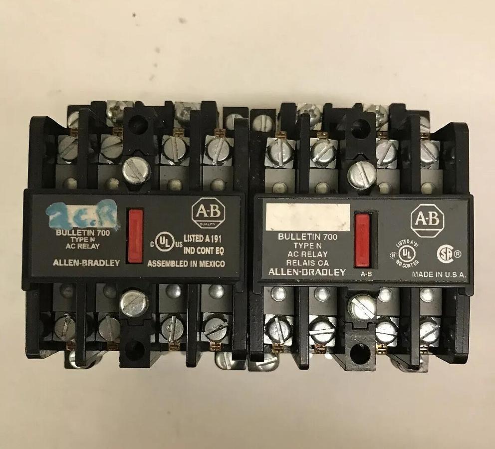 Used Allen Bradley,700-P400A1,Type N Relay lot 2