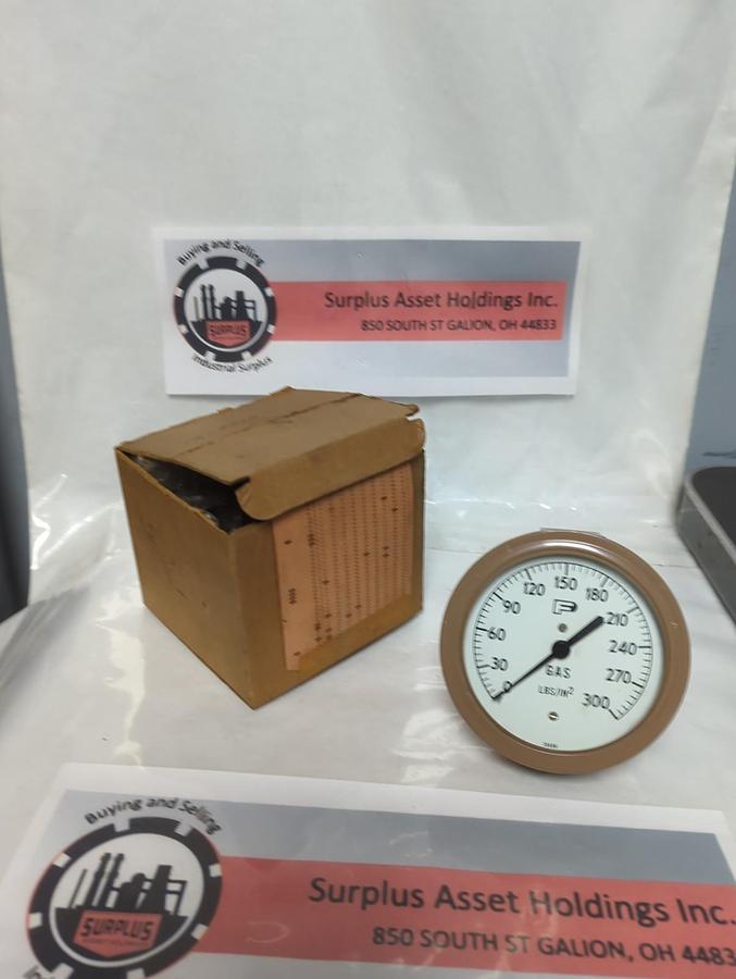 US GAUGE,131A137U01,GAS PRESSURE GAUGE NOS