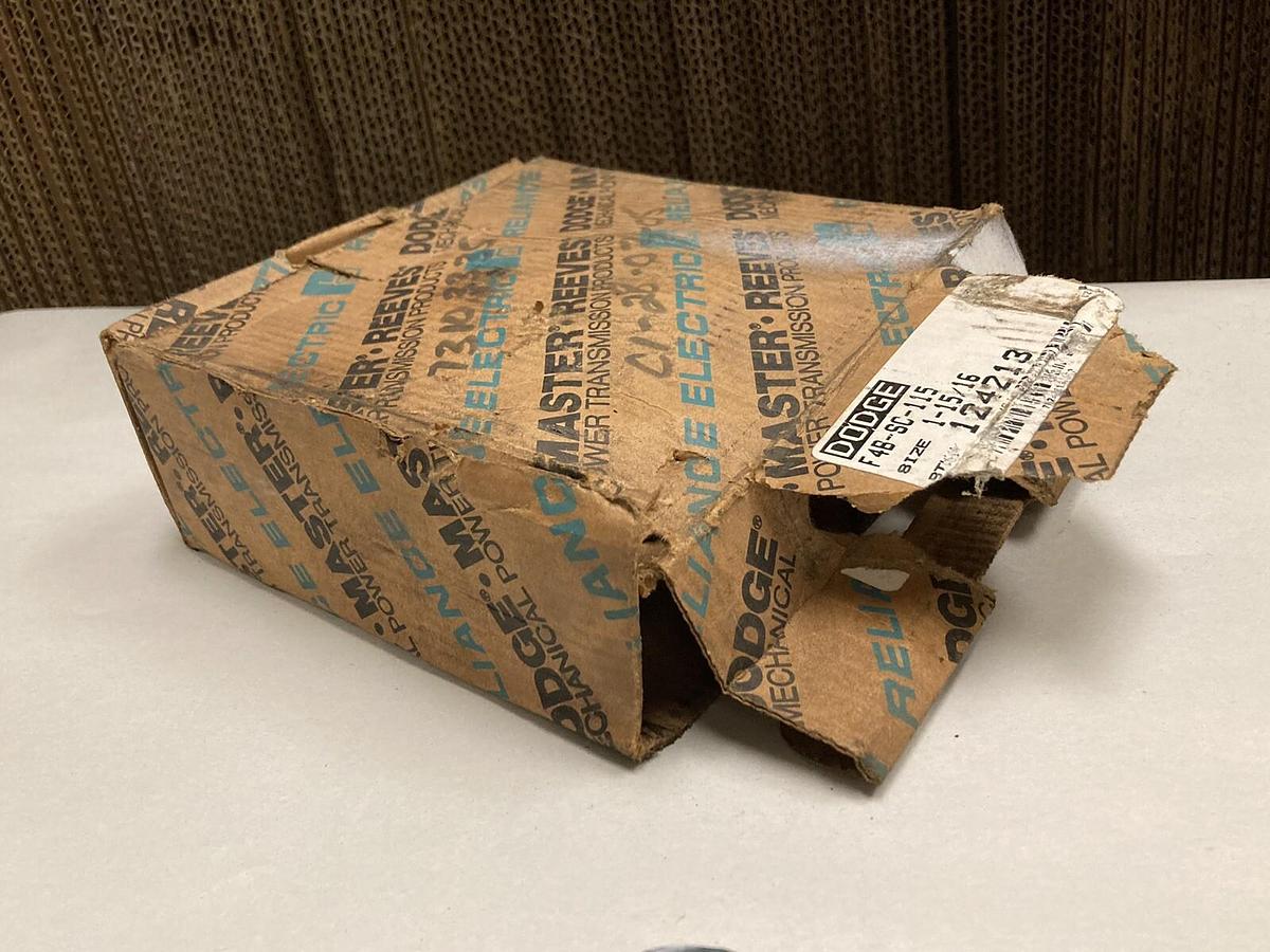 Used Dodge,F4B-SC-115,Cast Iron Flange Unit