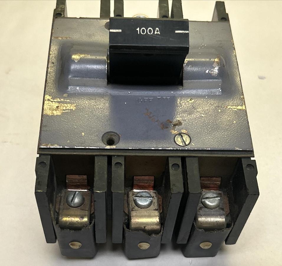 Used SQUARE D,MH-316,CIRCUIT BREAKER 100A 240V 3P