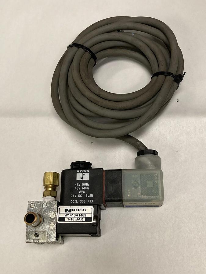 Ross,W1413A1409,Miniature Solenoid Valve  1-10 Bar