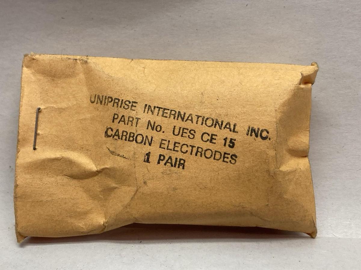 Uniprise International INC,Part UES CE 15,Carbon Electrodes LOT OF 2
