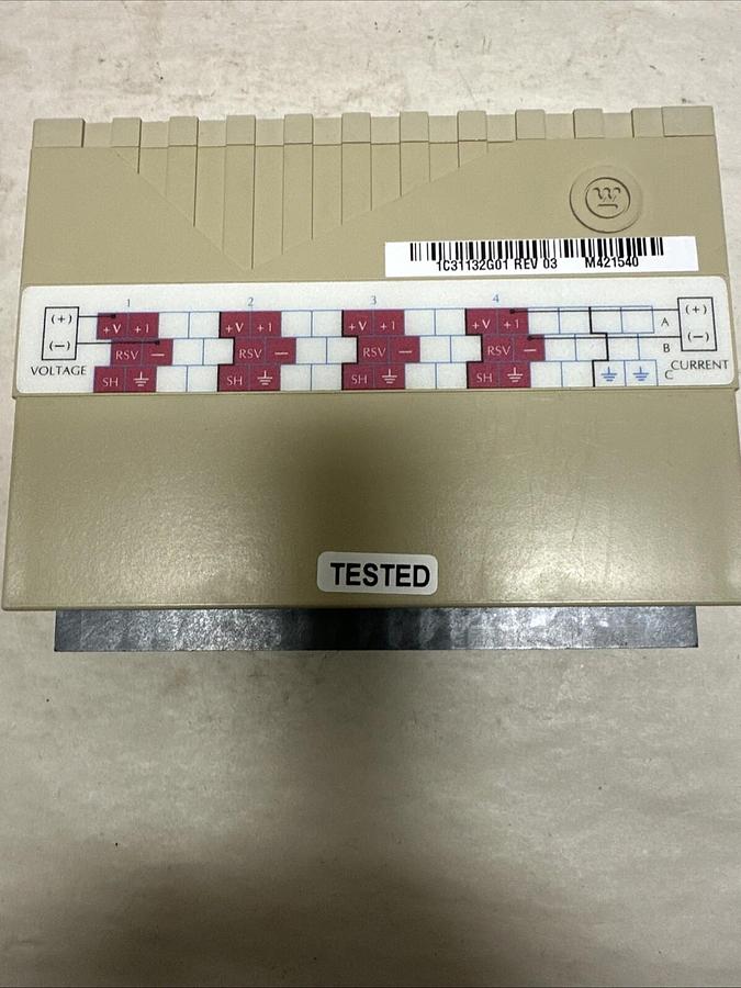 Westinghouse,1C31132G01,Analog Output Module