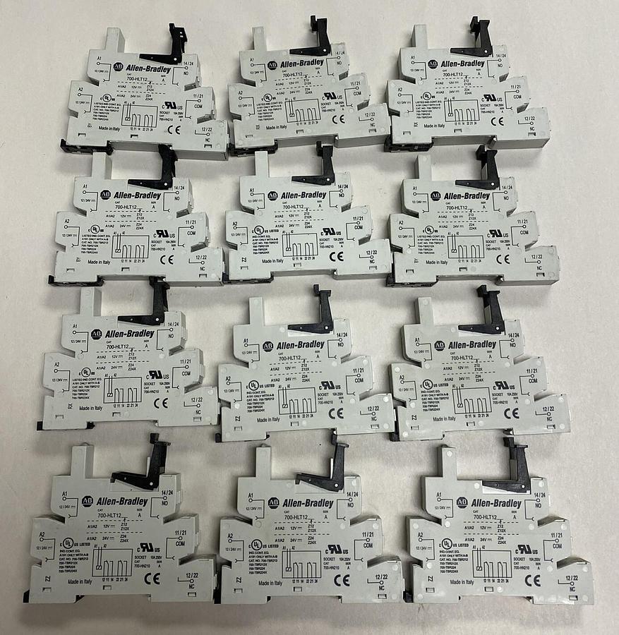 Allen Bradley,700-HLT12,Terminal Block Series A Lot of 12 NOS