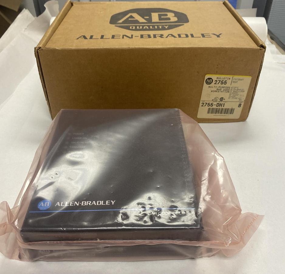 Used ALLEN BRADLEY,2755-DH1,SER B MULTI-PURPOSE BAR CODE WORKSTATION NEW