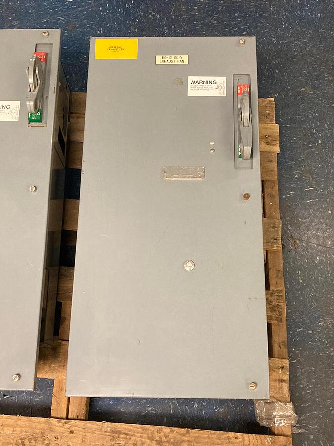 Used Allen-Bradley,2100 2112B,Size 3  Fused MCC 32 INCH Starter Feeder Bucket