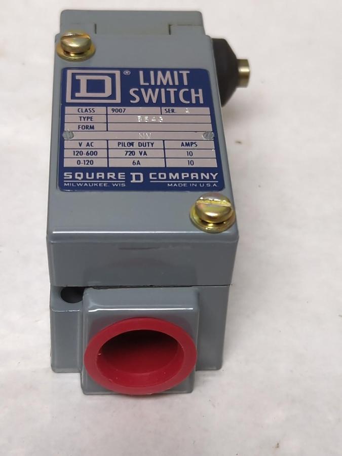 SQUARE D,9007-B54G,LIMIT SWITCH 600V SERIES A NOS