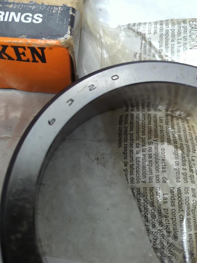 TIMKEN,6320,ROLLER BEARING CUP NOS
