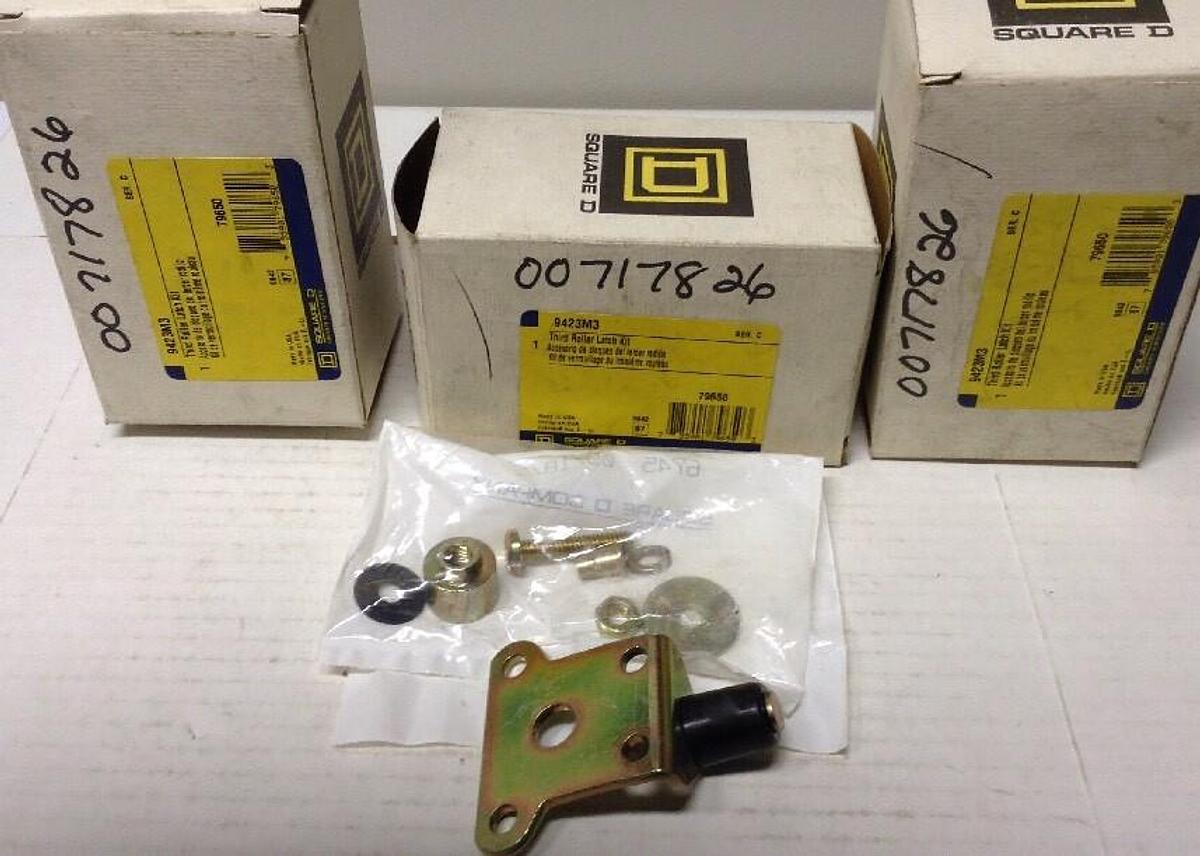 Square D,9423M3,Series C Third Roller Latch Kit LOT OF 3