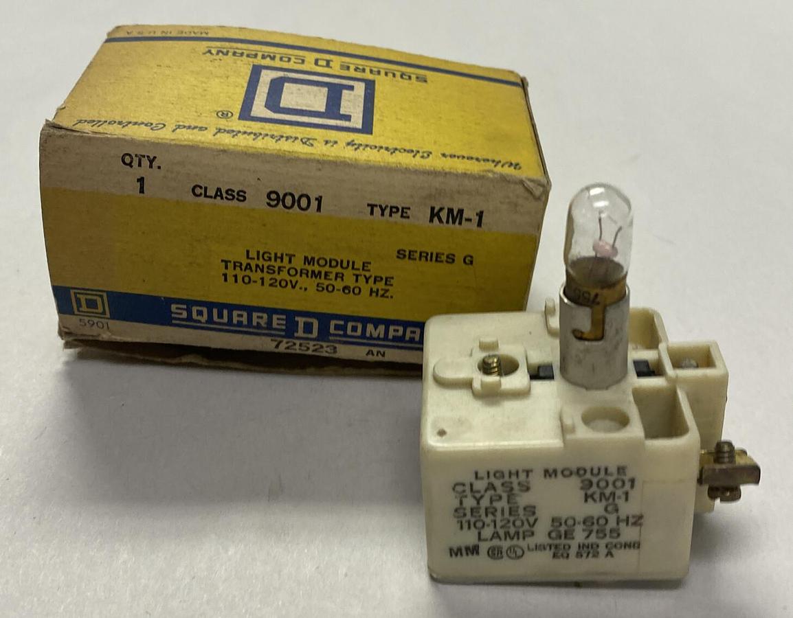SQUARE D,9001-KM1,LIGHT MODULE NOS