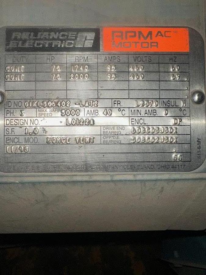 Refurbished Reliance HP75 L2570