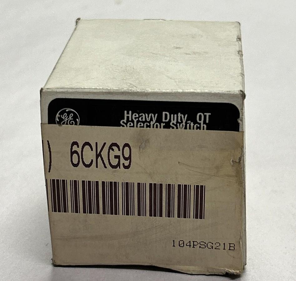 Used GENERAL ELECTRIC,6CKG9,SELECTOR SWITCH NOS