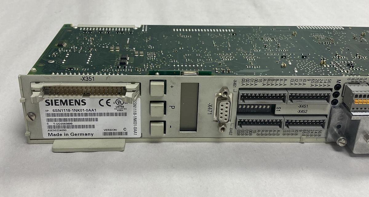 Used Siemens,6SN1118-1NK01-0AA1,Control Module