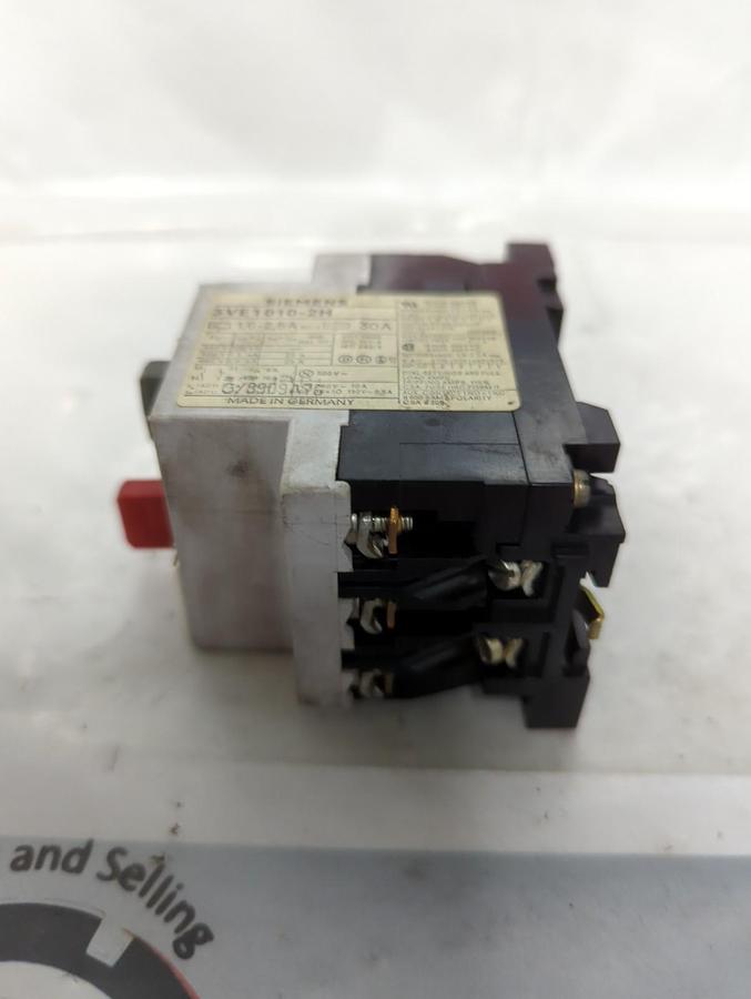 Used SIEMENS,3VE1010-2H,MOTOR STARTER PRE-OWNED