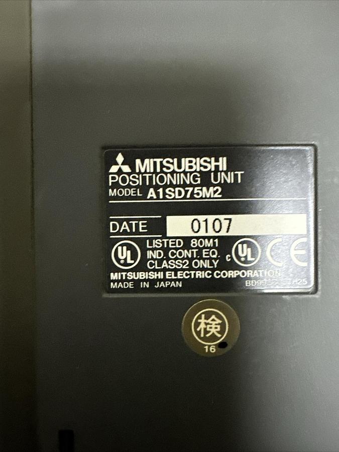 Used Mitsubishi,A1SD75M2,Positioning Unit
