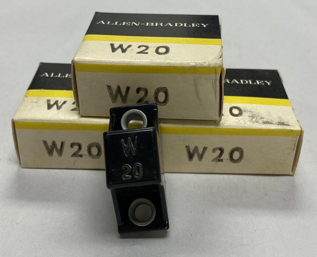Allen-Bradley,W20,Heater Lot Of 3 NOS