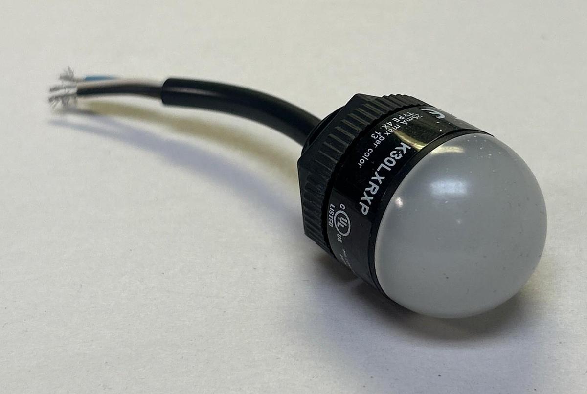 Used BANNER,K30LXRXP,INDICATOR LIGHT MODULE