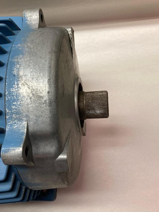 Used Lafert,FB100LC4/8,3-Phase Motor 460V 3.1A 1.9Hp 60Hz