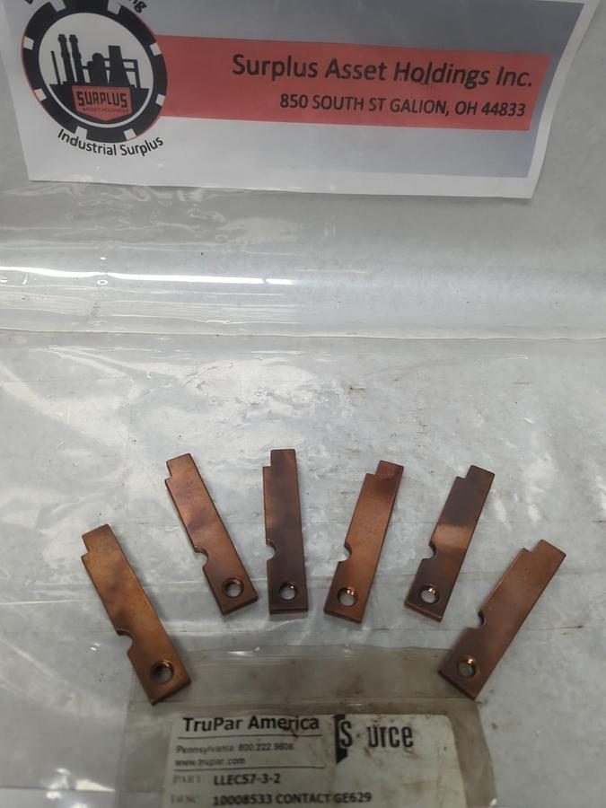 TRUPAR/GE,GE629,CONTACT LOT OF 6 NOS