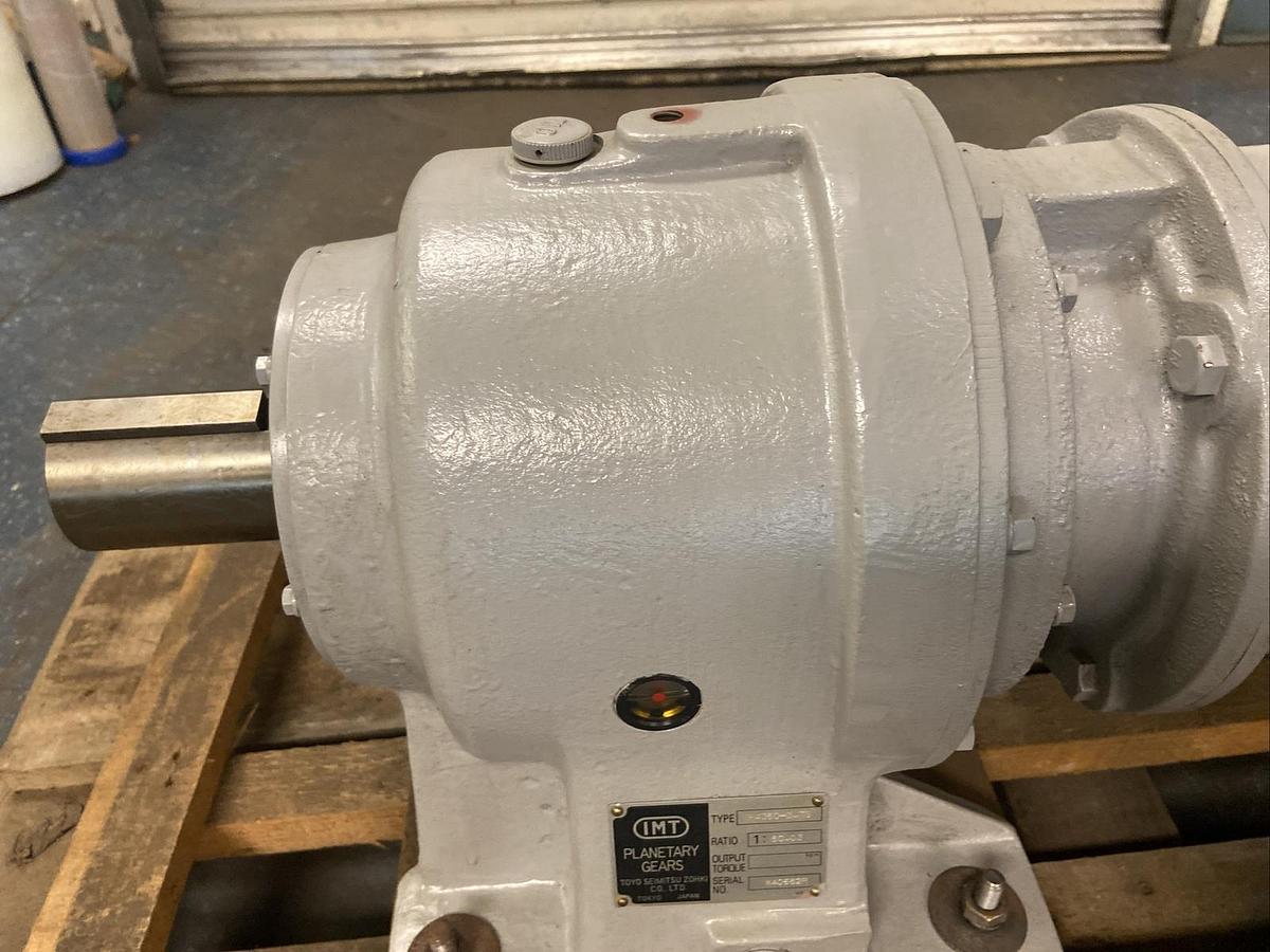 IMT Planetary Gear,MH4360-3.7S,Ratio 60.03 Yaskawa Induction Brake Motor FELBQ-5