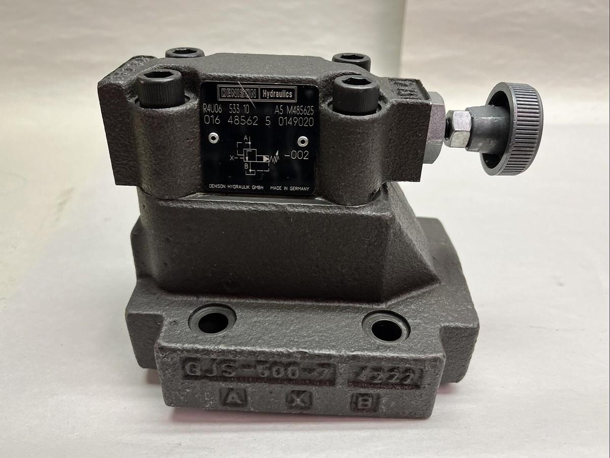 Used DENISON,R4J06-533-10-A5-M485625,HYDRAULIC UNLOADING VALVE