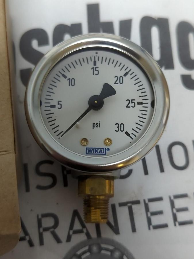 WIKA,52907974,TYPE 212.53 GAUGE 2 INCH FACE 1/8 INCH BOTTOM NPT