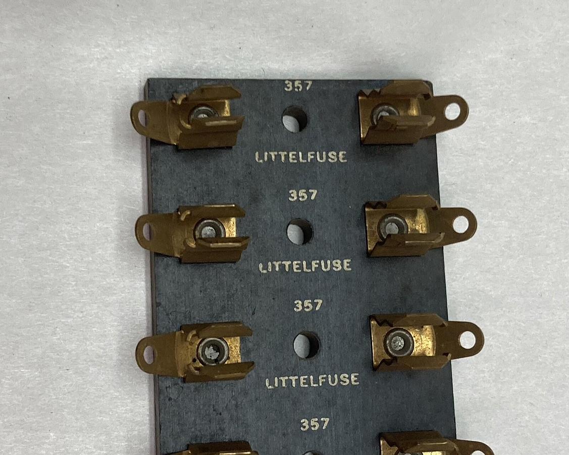 Used Littlefuse,357,Fuse Holder Block
