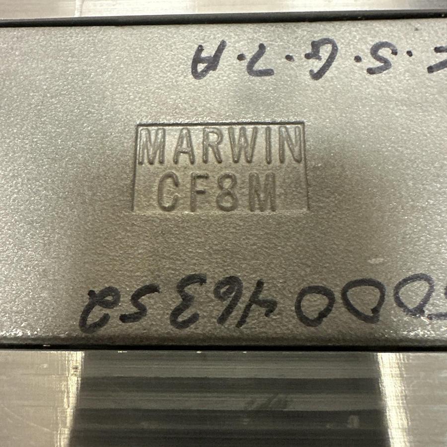 Marwin,CF8M,2" 1500WOG Stainless Steel Valve