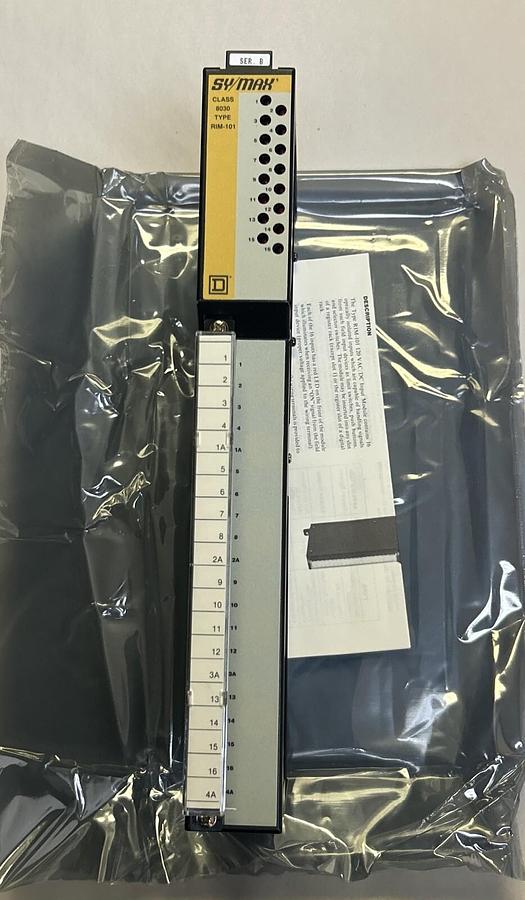 SQUARE D SYMAX,8030RIM-101,INPUT MODULE NOS
