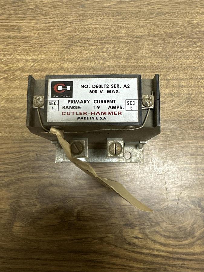 Cutler Hammer,D60LT2,Current Transformer