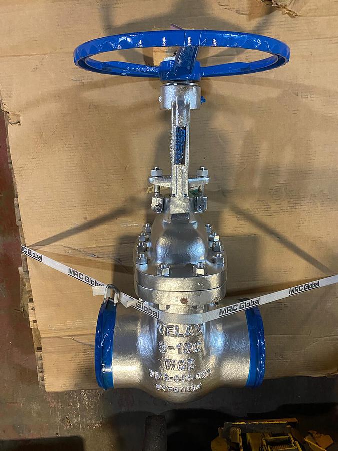 Used Velan,B15-0064C-02TY-W320,Gate Valve 8 Inch Class 150