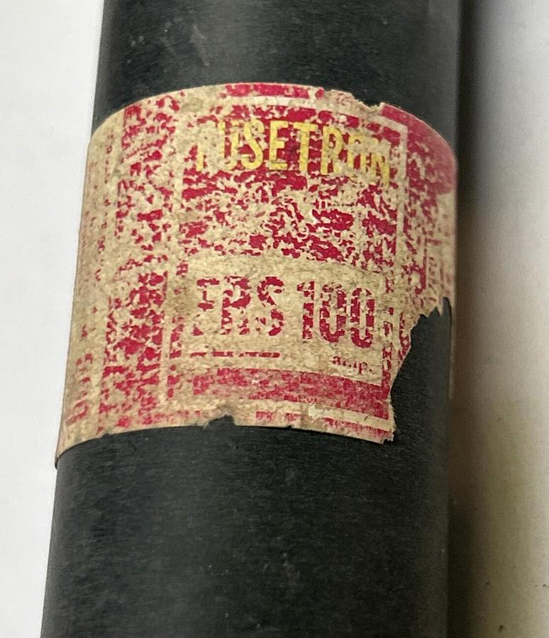 Used BUSSMANN,FRS-100,FUSETRON FUSE 100A 600V