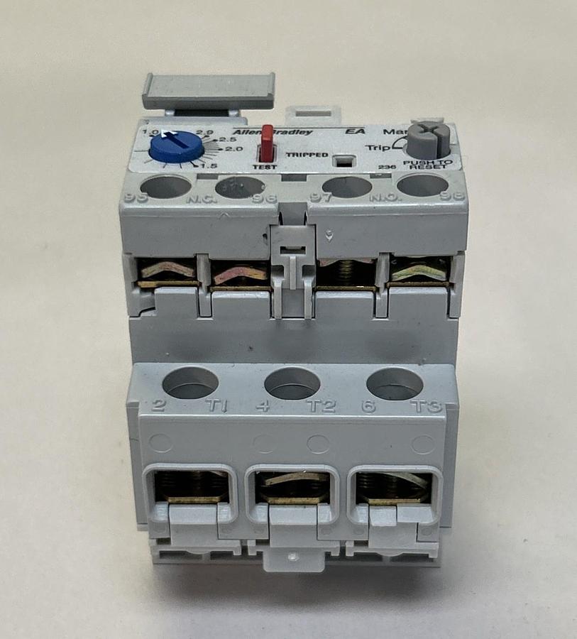 Used ALLEN BRADLEY,193-EA1DB,OVERLOAD RELAY NEW