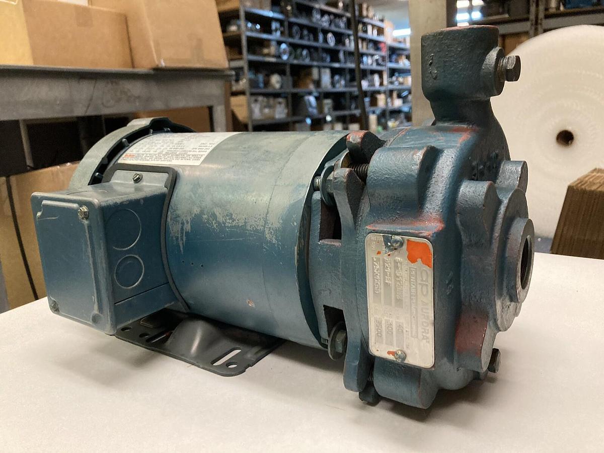 Used Marathon Electric,AVM 145TTFR5510AD P,Motor with Aurora 321-BF Centrifungal Pump