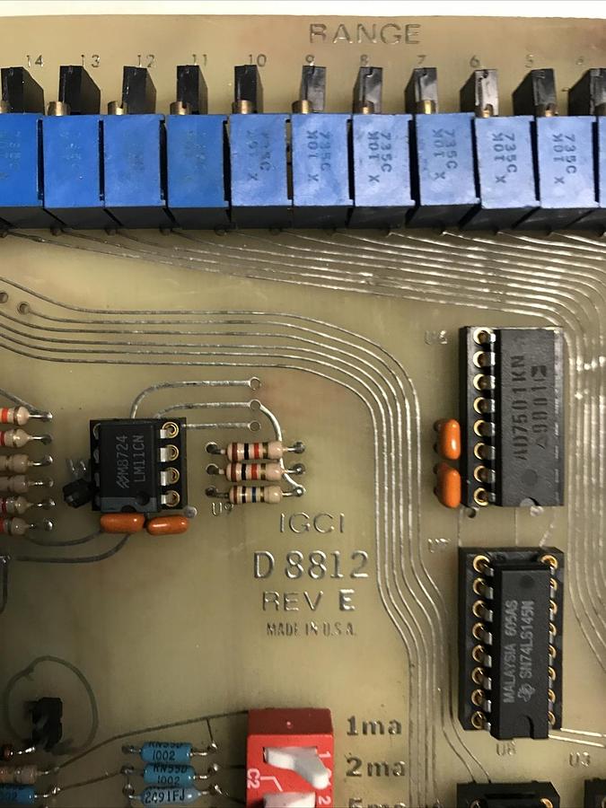 Used IGCI,D8812,Rev E Circuit Board