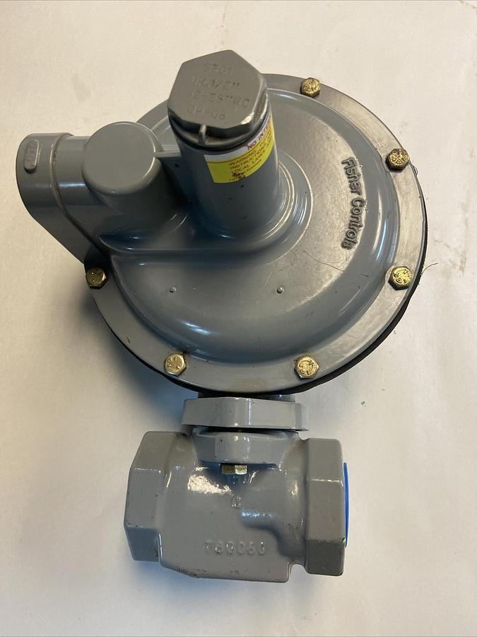 Fisher Controls,S301,Gas Valve Orifice 1/2 INCH Inlet and Outlet 1-1/2 INCH