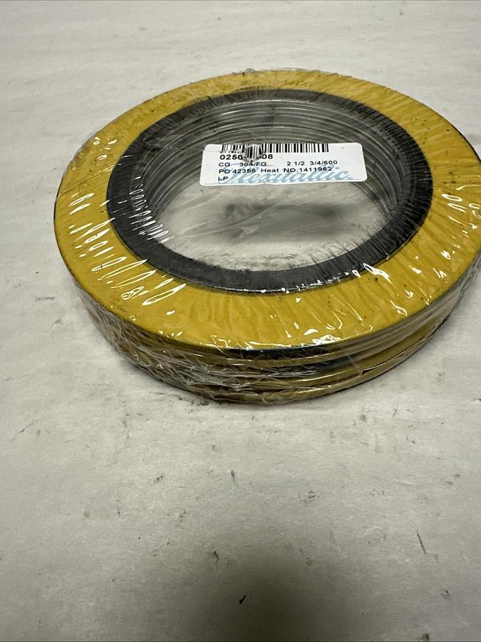 Used Flexitallic,CG 304/FG 2-1/2 3/4/600,Gaskets Pack of 5