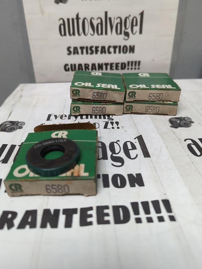 CHICAGO RAWHIDE,6580,OIL SEALS..LOT OF 5 NOS