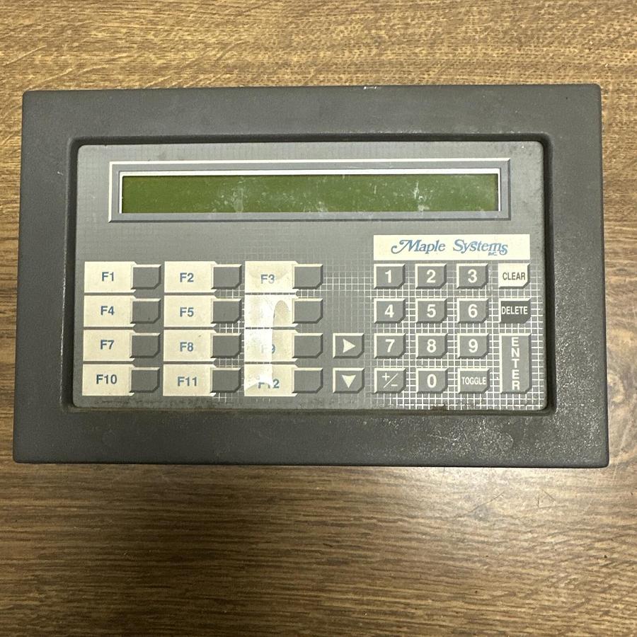 Used Maple Systems,MAP320B-240B,Operator Interface